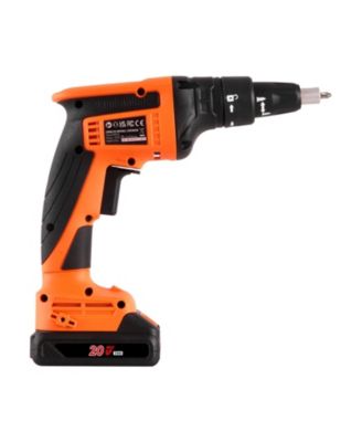 20V Max Brushless Drywall Screw Gun, 4200RPM Cordless Drywall Screwgun Kit with 2 Batteries, Charger, Belt Clip & Tool Bag