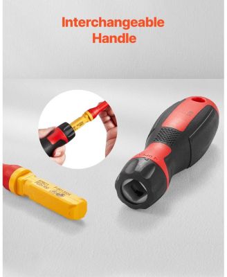 13-Piece Insulated Screwdriver Set for Electricians, 1000V Insulated Tool Set