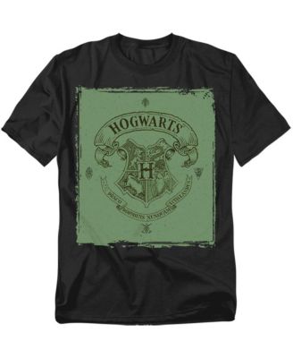 Men's Hogwarts Crest On Parchment T Shirt
