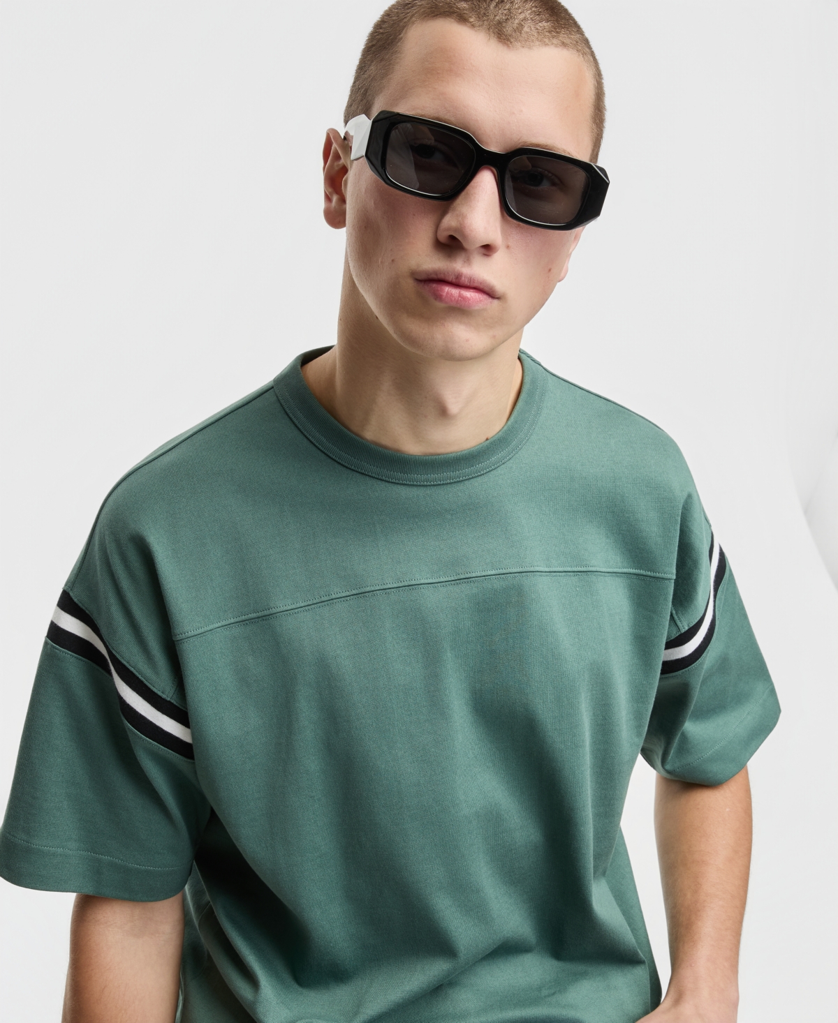 Mode of One Men's Relaxed-Fit Heavyweight Sport T-Shirt, Macy's Exclusive