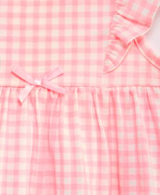 Baby Girls' Pretty Gingham Sunsuit