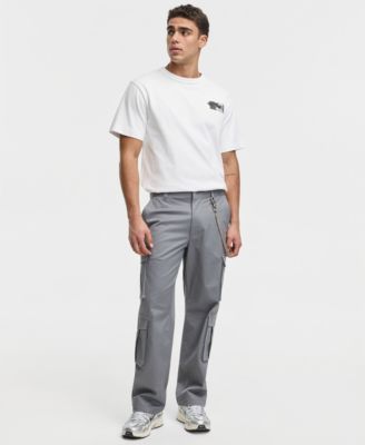 Men's Relaxed-Fit Stretch Twill Cargo Pants