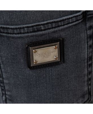 Women's Grey Light Washed Slim Fit Jeans