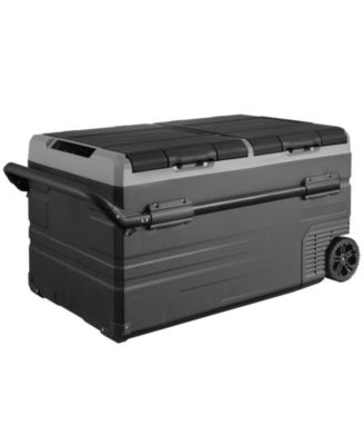 115L Dual Zone Portable Car Refrigerator Freezer, Compressor Cooler for Car or Home