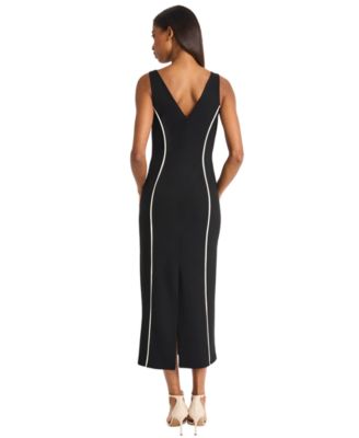 Women's V-Neck Midi Dress