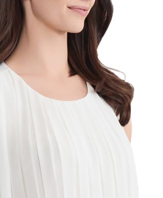 Women's Pleated Sleeveless Top