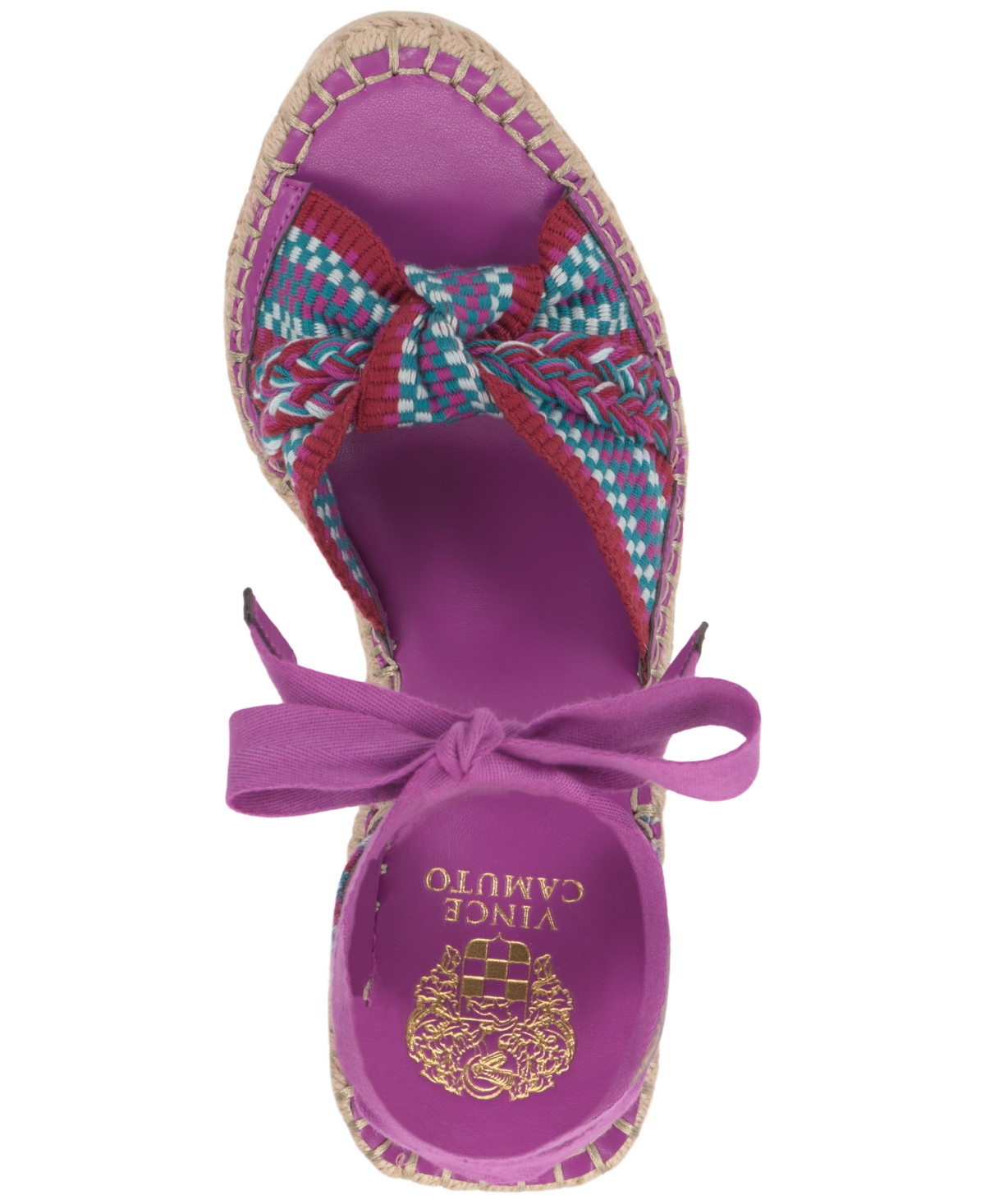 Vince Camuto Women's Bealie Ankle Wrap Wedge Heel Sandals