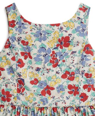 Girls' 7-16 Floral Sleeveless Dress