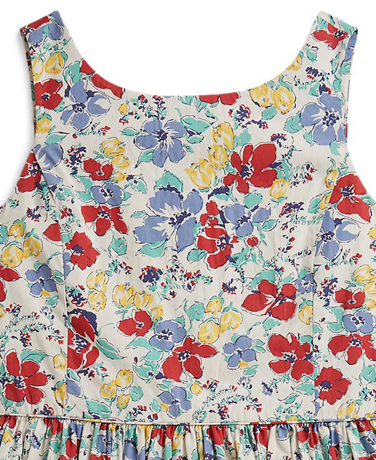 Polo Ralph Lauren Girls' 7-16 Floral Sleeveless Dress