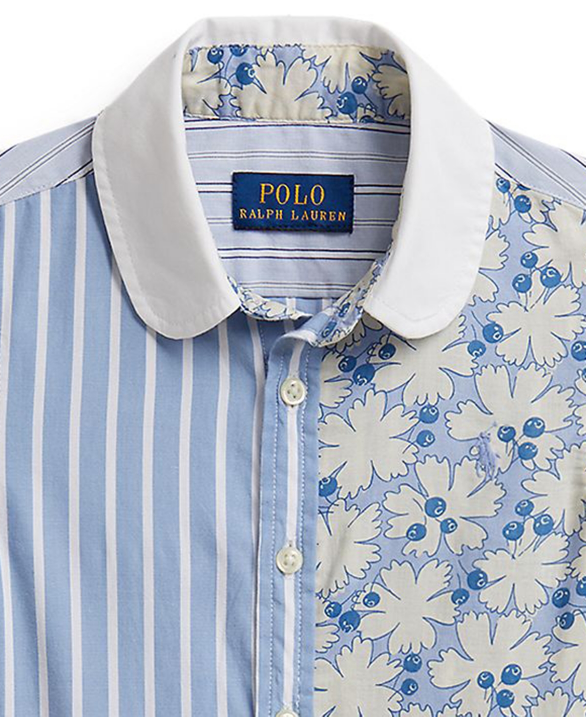 Polo Ralph Lauren Girls' 2T-6X Short-Sleeve Shirt Dress