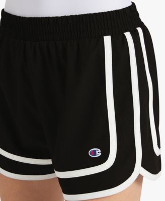 Girls' 7-16 Two-Tone Varsity Pull-On Shorts