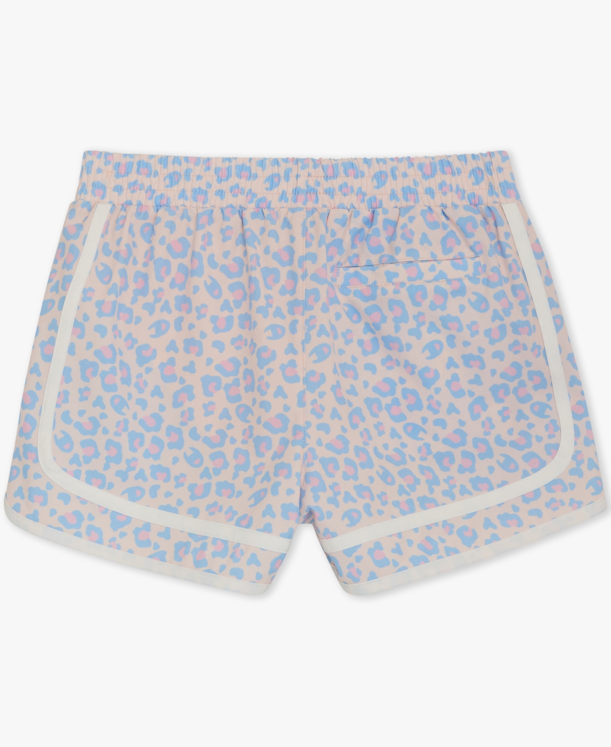 Champion Girls' 7-16 Printed Woven Varsity Pull-On Shorts