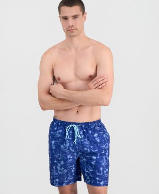 Men's Sail Toile Swim Trunks