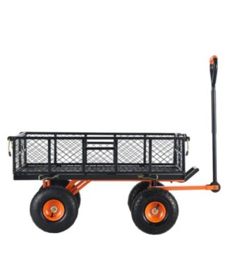 Garden Dump Cart, Dual-Function Handle, lb Load Capacity