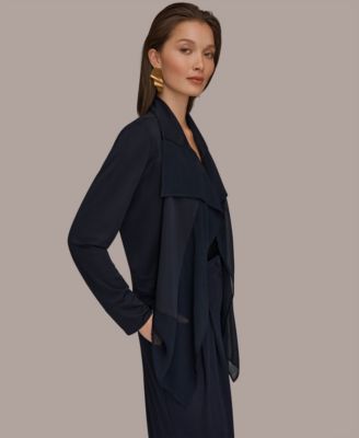 Women's Ruffle Front Jacket
