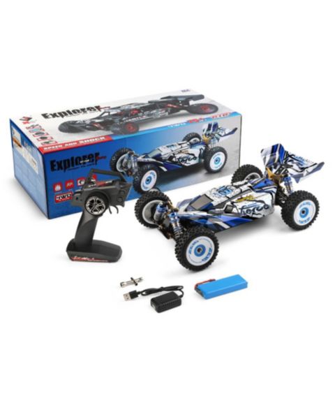 Детская игрушка Bruce & Shark 1:12 Scale 47 Mph High-Speed 4WD All-Terrain Remote Control Racer