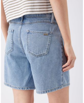 Maternity Ripe Dion Denim Short True Fade