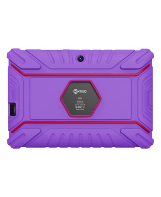 V8 Kids Tablet 32GB, 7” Screen WiFi Learning Device with Parental Controls, Shockproof Case, Epic! & LingoKids Apps