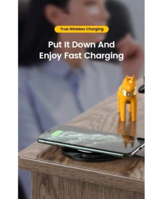 Maximum 15W wireless charger, compatible with smartphones and headphones, provides fast charging for mobile phones Apple Huawei phones