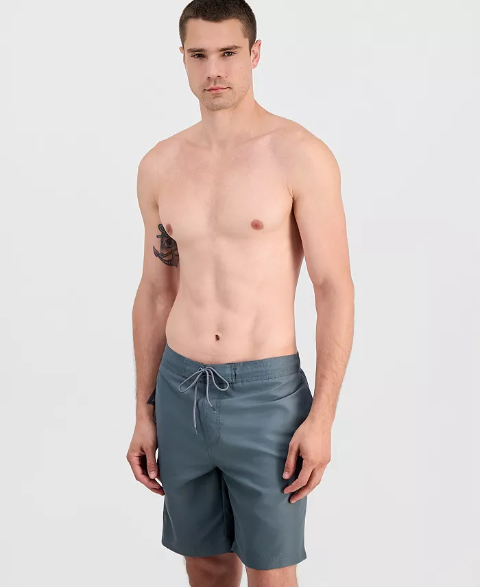 Men's Solid Quick-Dry 9" E-Board Shorts