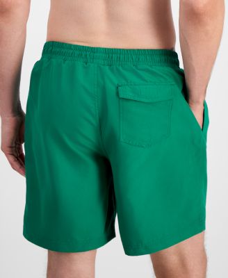 Men's Quick-Dry Performance Solid 7" Swim Trunks