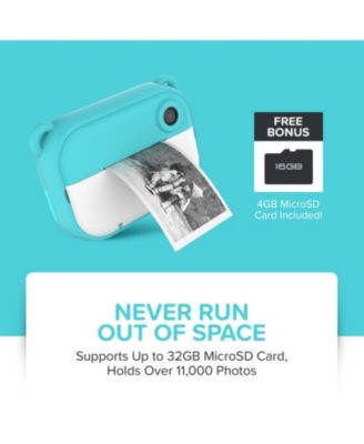 Camera Insta 2 Bundle Set -  Instant Print Camera with Thermal Paper Refills