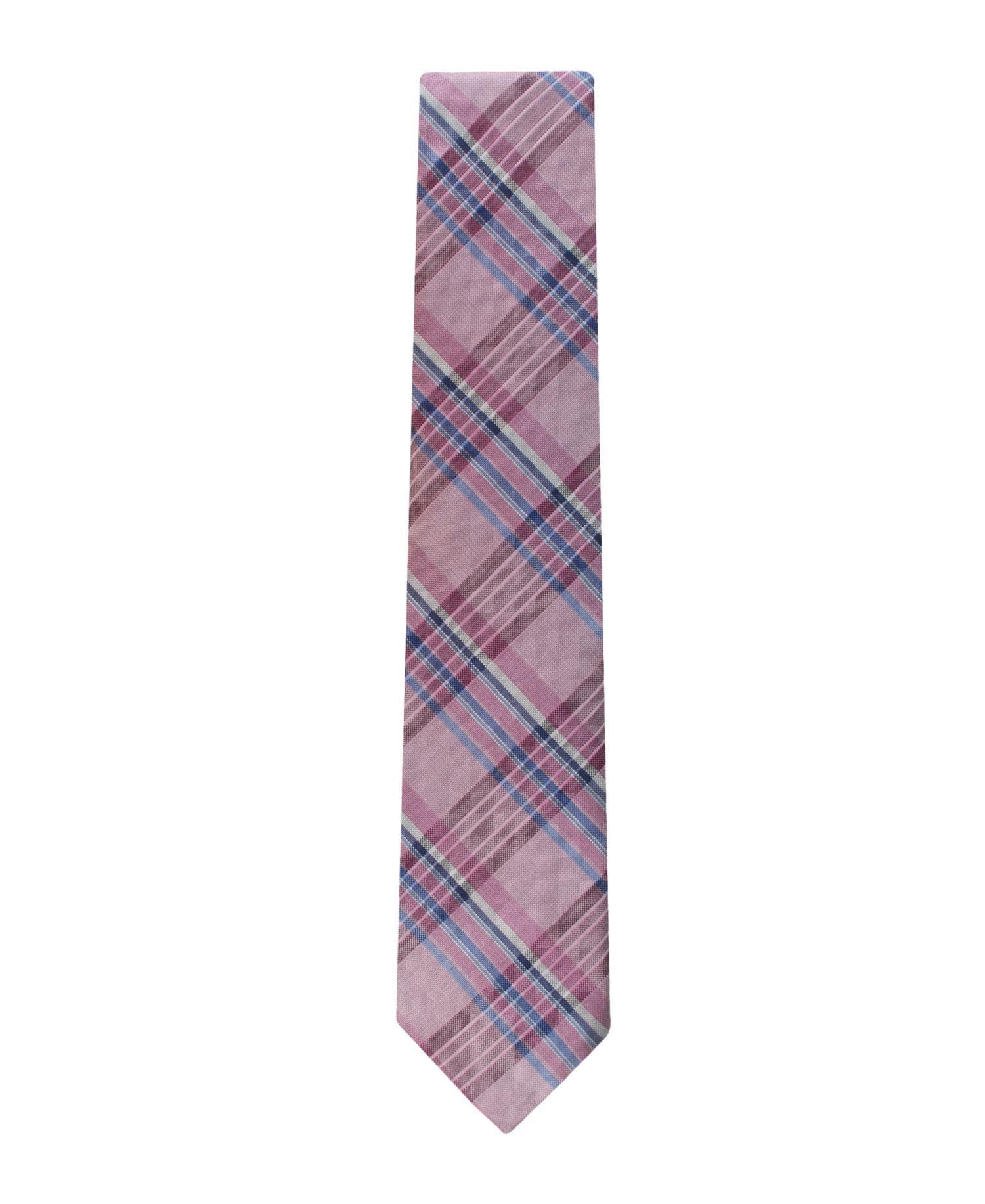 Men's Plaid Pattern Tie
