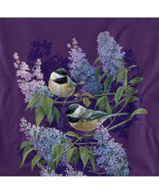 Men's Chickadees And Lilacs T Shirt