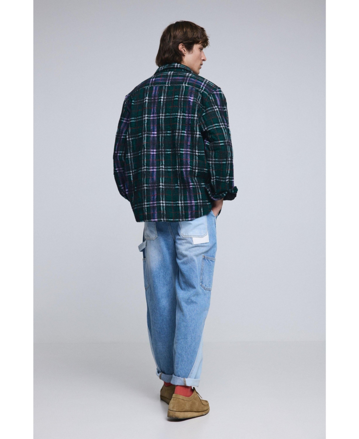 Desigual Men's Long-sleeve checkered shirt