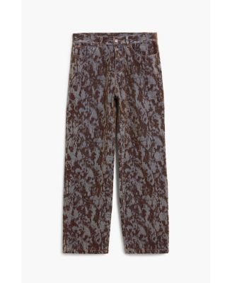 Men's Straight textured pants