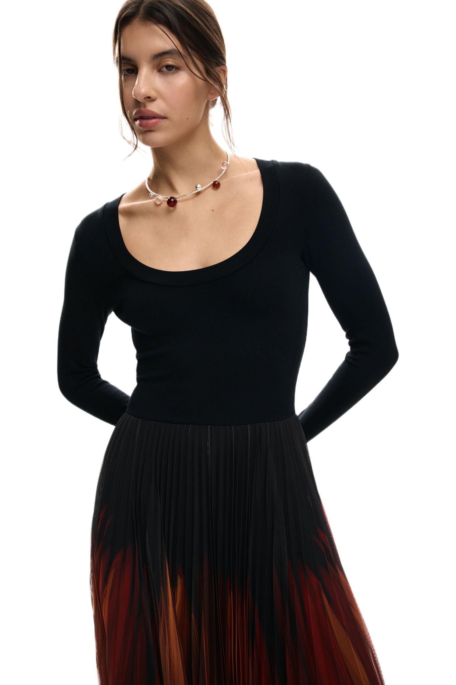 Women's Fitted midi dress