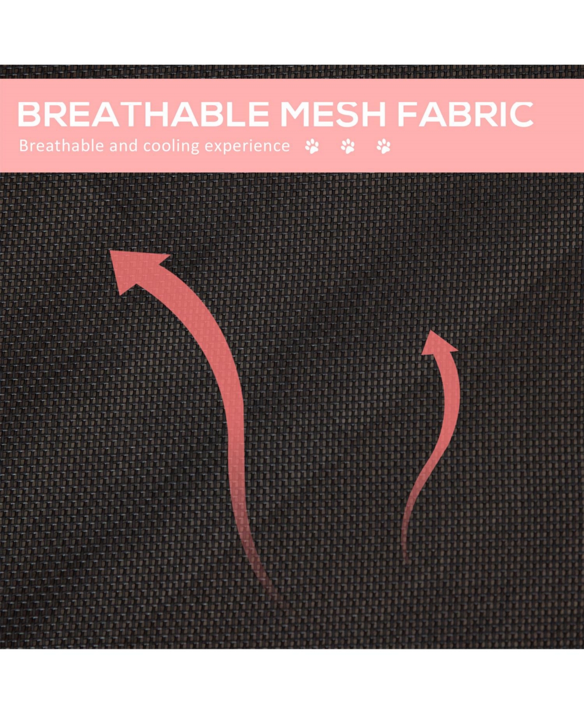 Aostirmotor Dog Bed Elevated Cooling Summer Dog Cot Pet Bed in Red