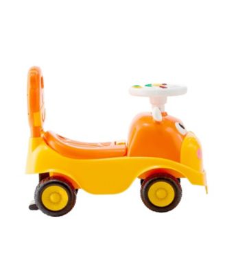 Ride On Toddler Push Car, Push Car for Toddler 19 to 36 Months, Kids Ride On Toy with Horn & Music
