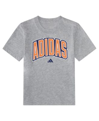 Baby Boys' Short-Sleeve Graphic T-Shirt and 3-Stripe Shorts, 2-Piece Set