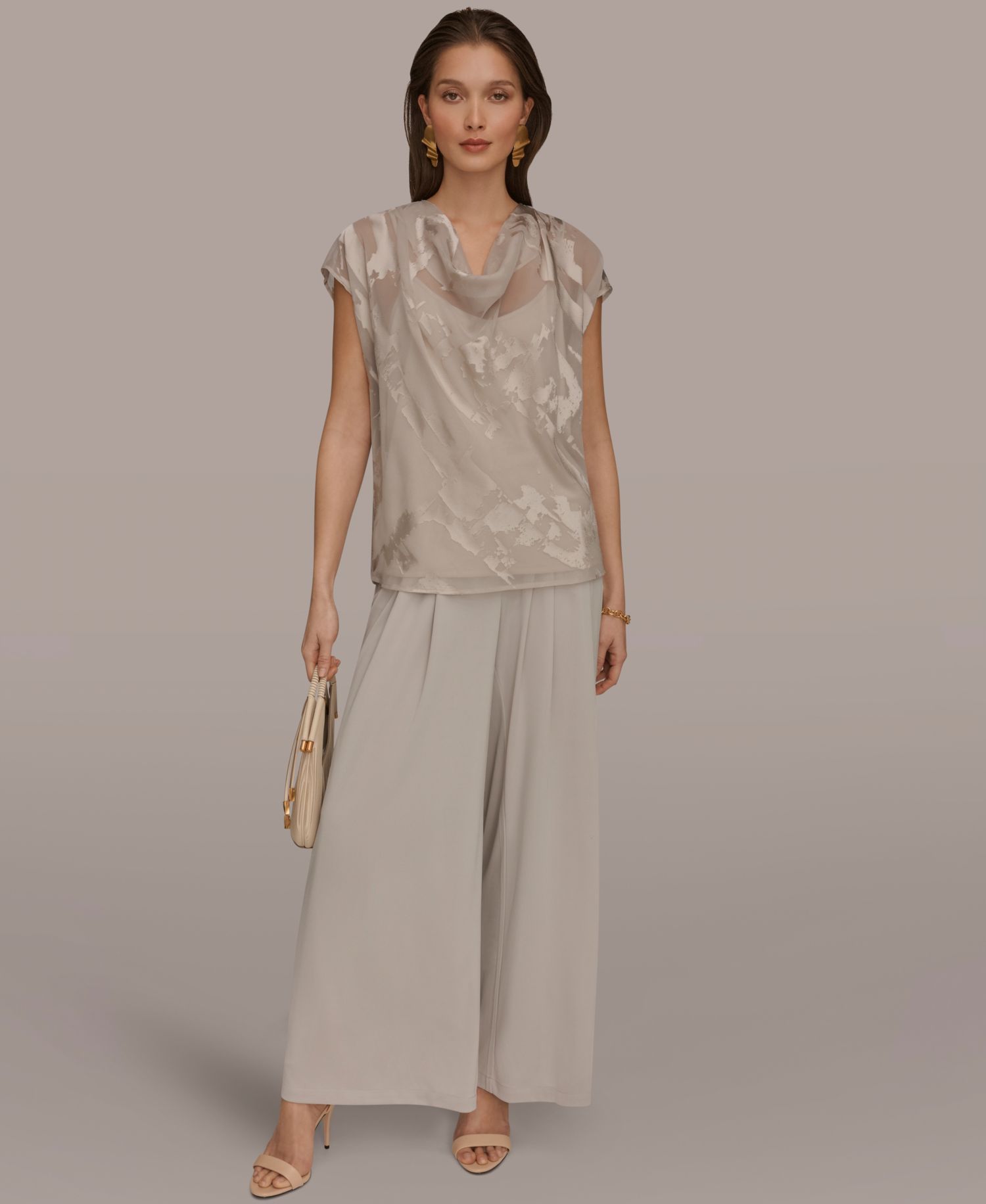 Women's Cowl Neck Top