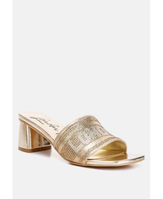 Womens Starks Rhinestone Embellished London Sandals