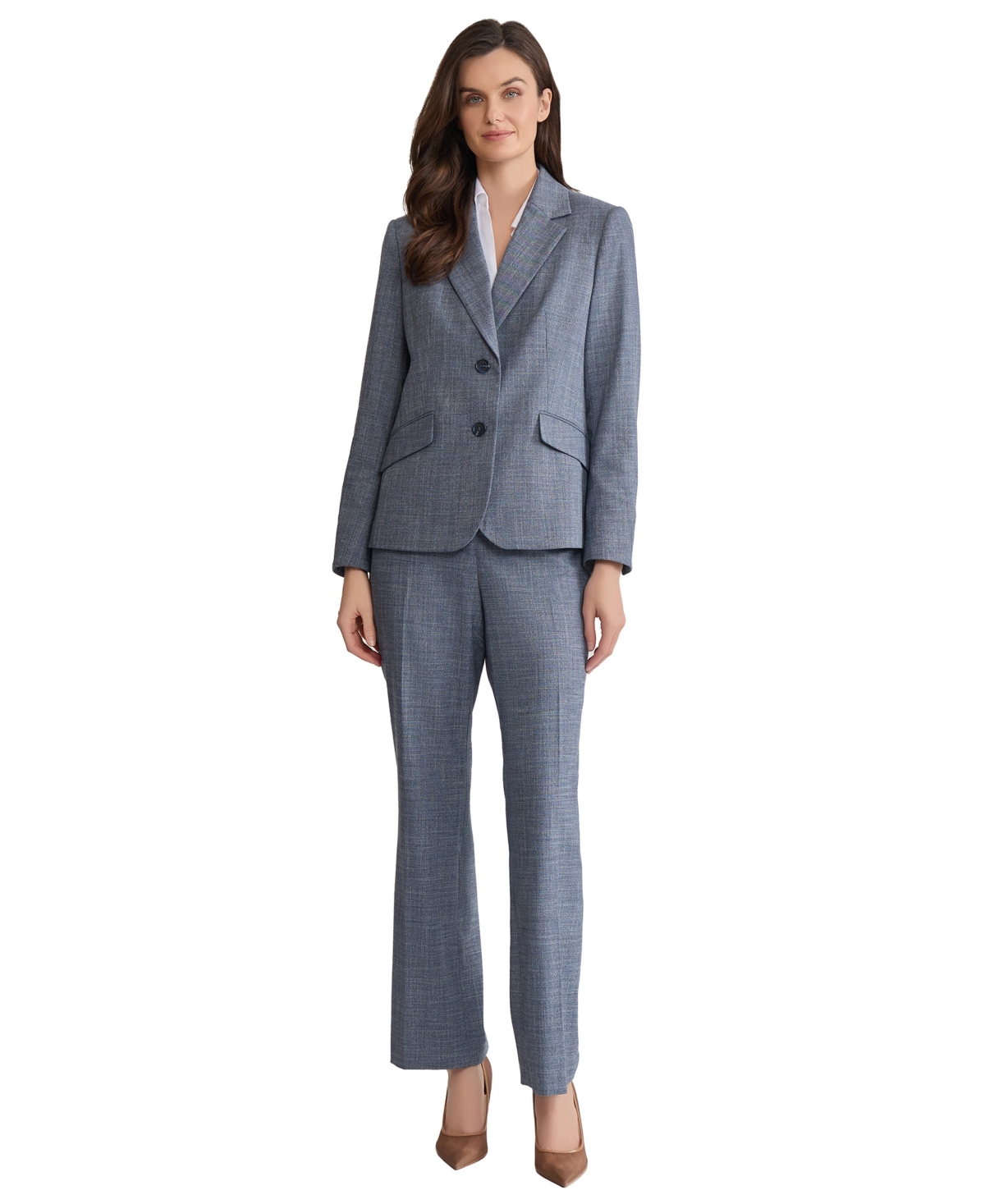 Jones New York Women's Two-Button Notch Collar Jacket