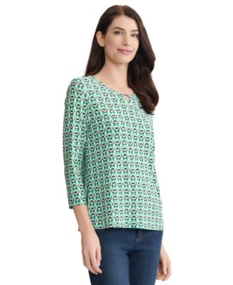 Women's Keyhole Neck Top