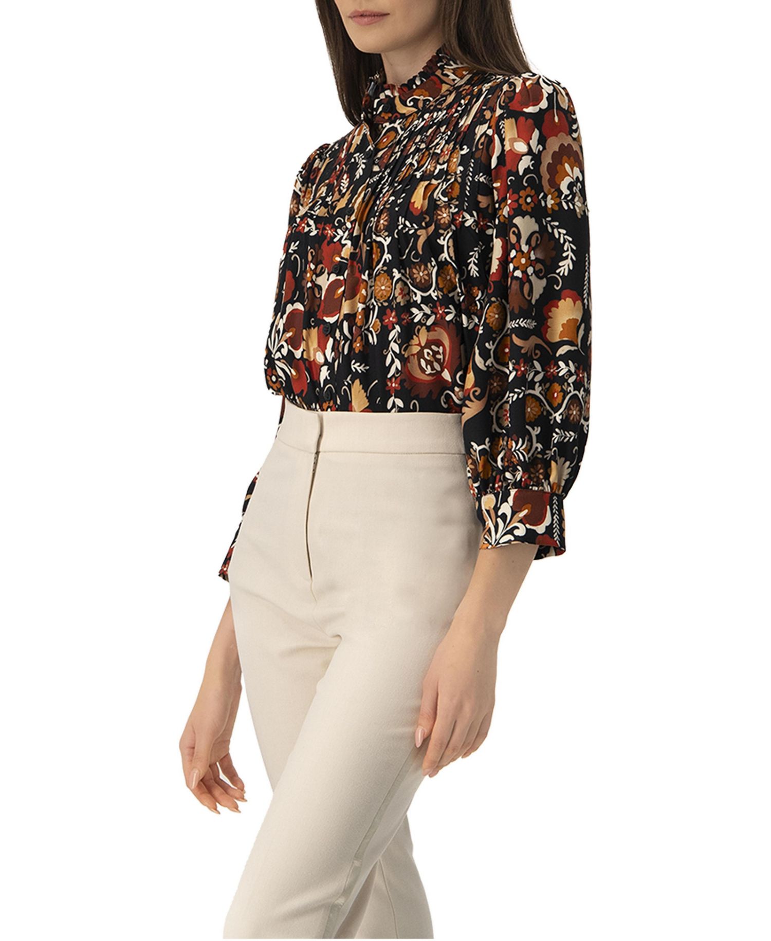 Women's Printed Long Sleeve Shirt