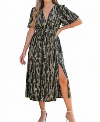 Women's Elegant A-Line Beach Dress
