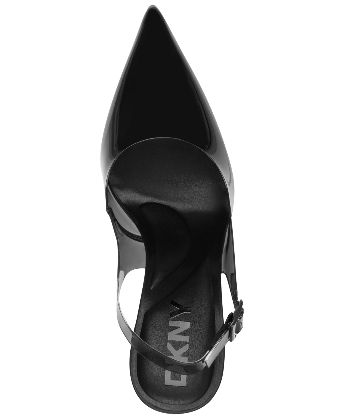 Dkny Women's Cinette Vinyl Slingback Heels
