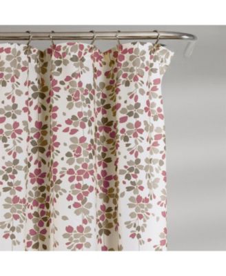 72-inch Floral Flowers Shower Curtain