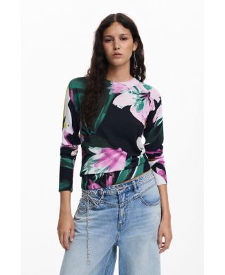 Women's Fine floral sweater