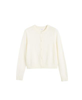 Women's Pure Cashmere Summer Cropped Cardigan