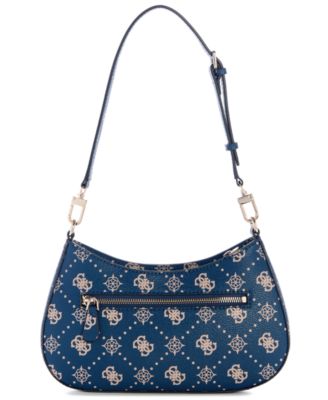 Emelie Logo Top Zip Medium Shoulder Bag