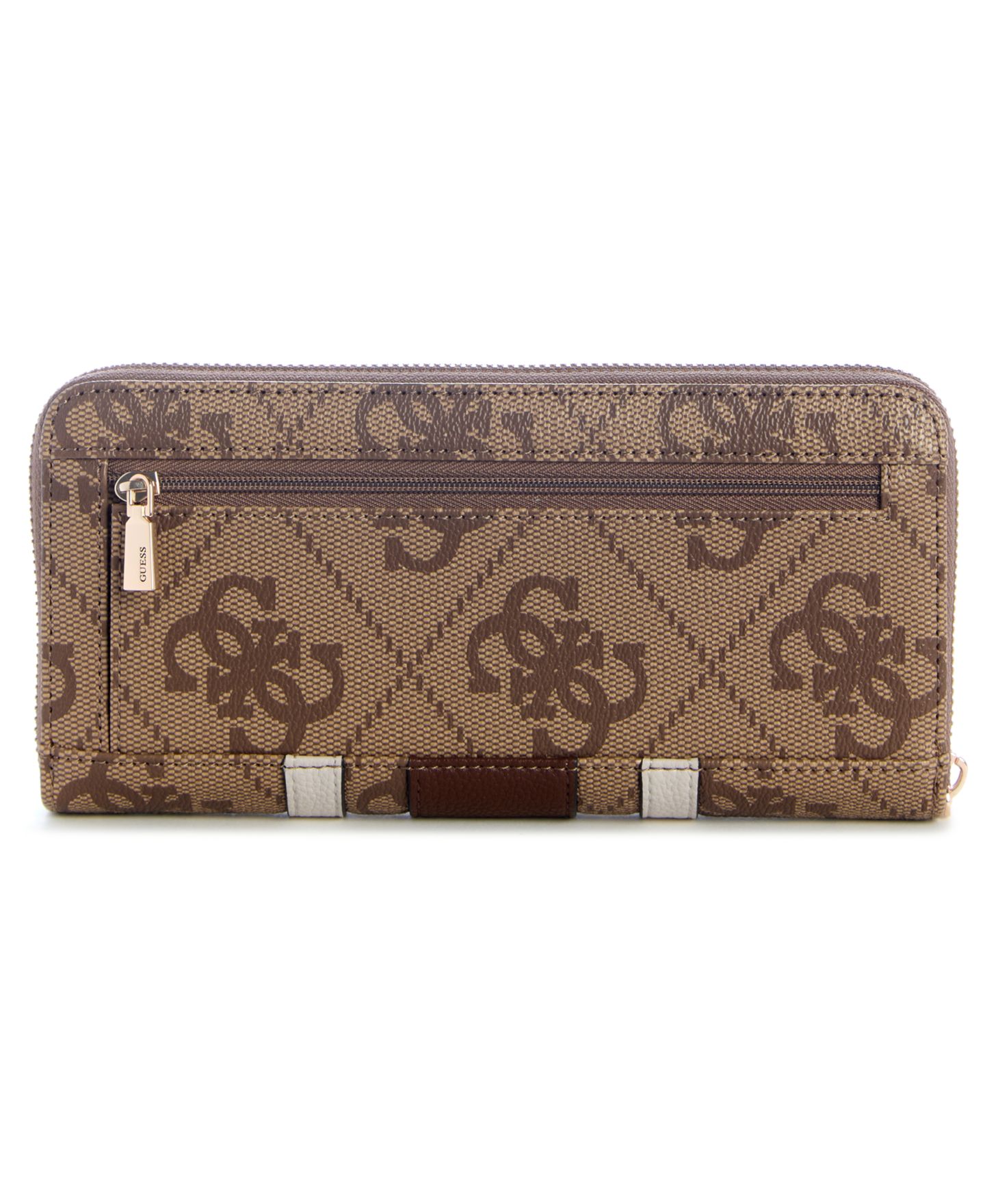 Женский кошелёк GUESS Laurel II SLG Large Wallet, цвет: Коричневый, вариант 1 — фото 2