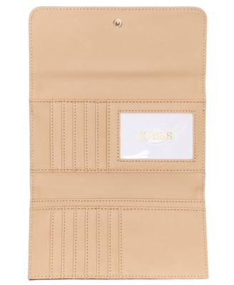 Lyndi Magnetic Snap Slim Clutch Wallet