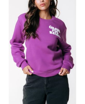 Women's Logo Wave Puff Relaxed Sweat
