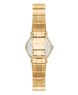 Women's Billie Three-Hand Gold-Tone Stainless Steel Watch, 26mm