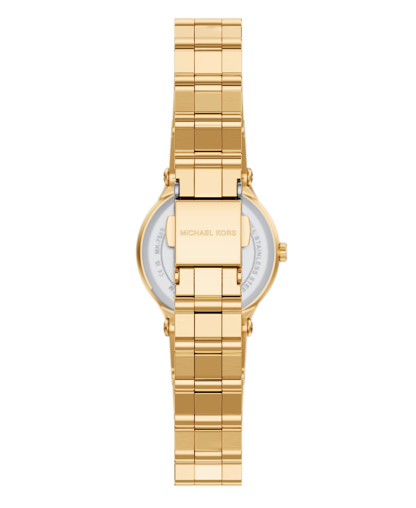 Женские часы Michael Kors Billie Three-Hand Gold-Tone Stainless Steel Watch, 26mm — фото 2